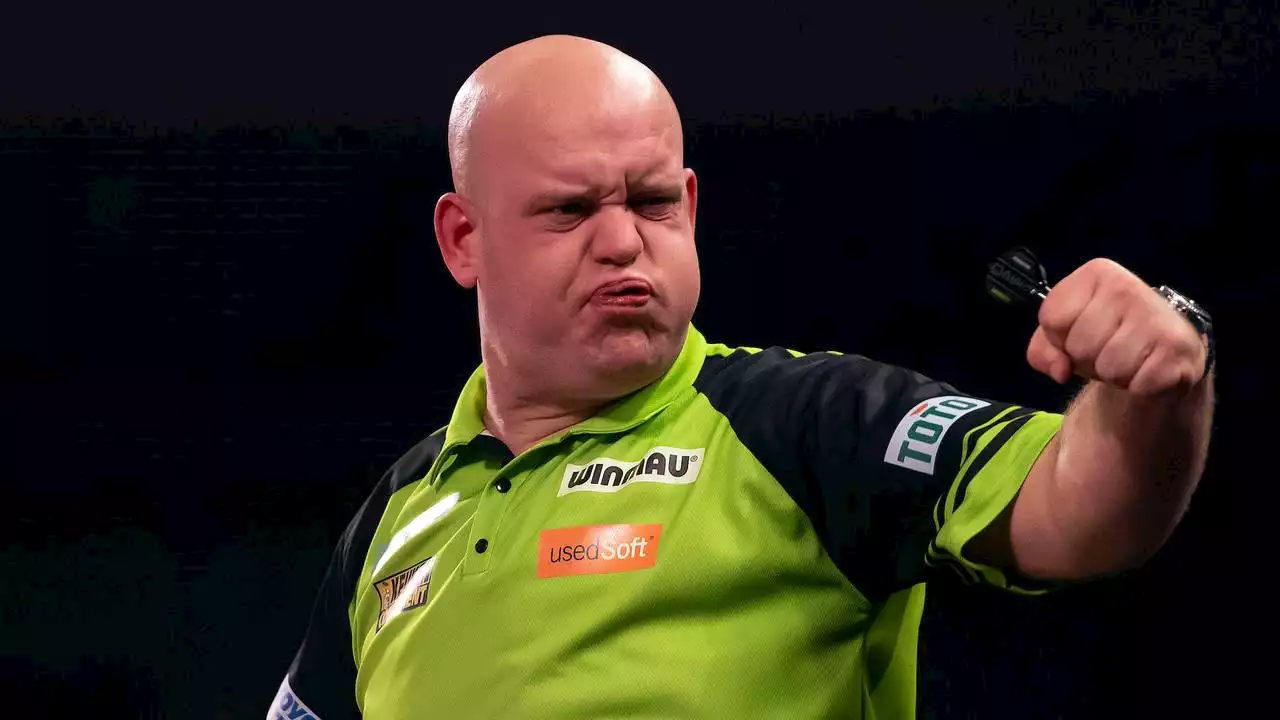 Michael van Gerwen onderschat Suljovic maar is door naar achtste finale WK