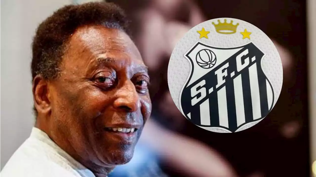 El conmovedor detalle en la camiseta de Santos para homenajear a Pelé