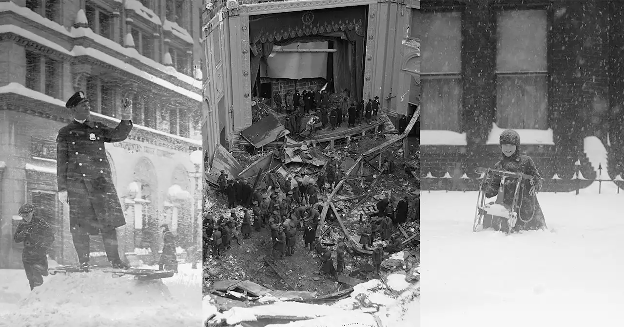 The Deadly Snowstorm of '22: Historic Photos of Blizzard from 100 Years Ago