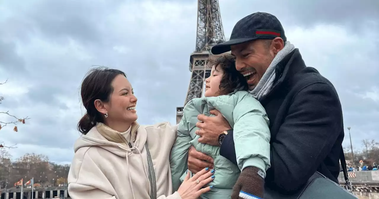 LOOK: Ellen Adarna and Derek Ramsay enjoy Paris with son Elias