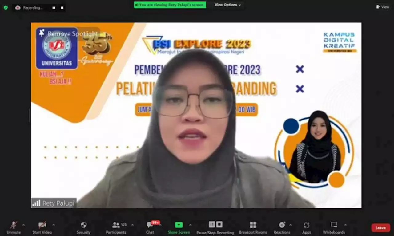 BSI Explore 2023 Bekali Peserta dengan Digital Branding |Republika Online