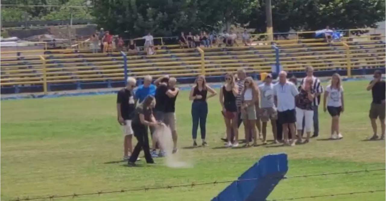 Fabian O&#39;Neill, ceneri sparse sul campo di&nbsp;Paso de Los Toros