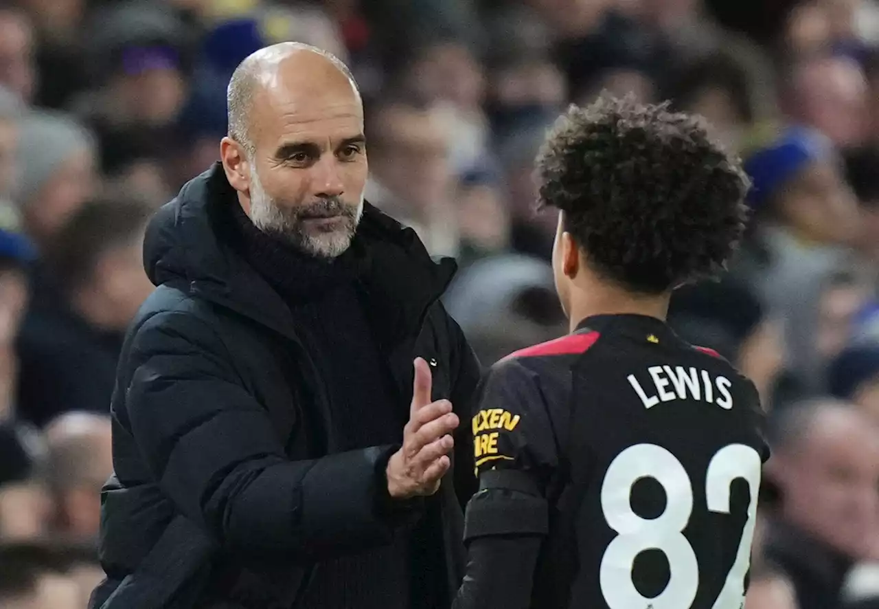 Guardiola stunned by Lewis and explains how teenager inspired victory at Leeds