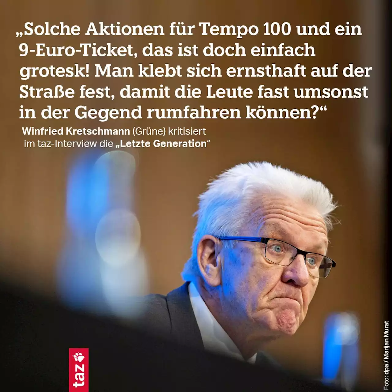 Winfried Kretschmann über 2022: „Der Staat ist nicht die Mutti“