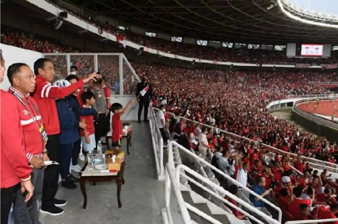 Apresiasi Laga Indonesia vs Thailand Imbang di Piala AFF 2022, Jokowi: Semua Pemain Sudah Mati-matian