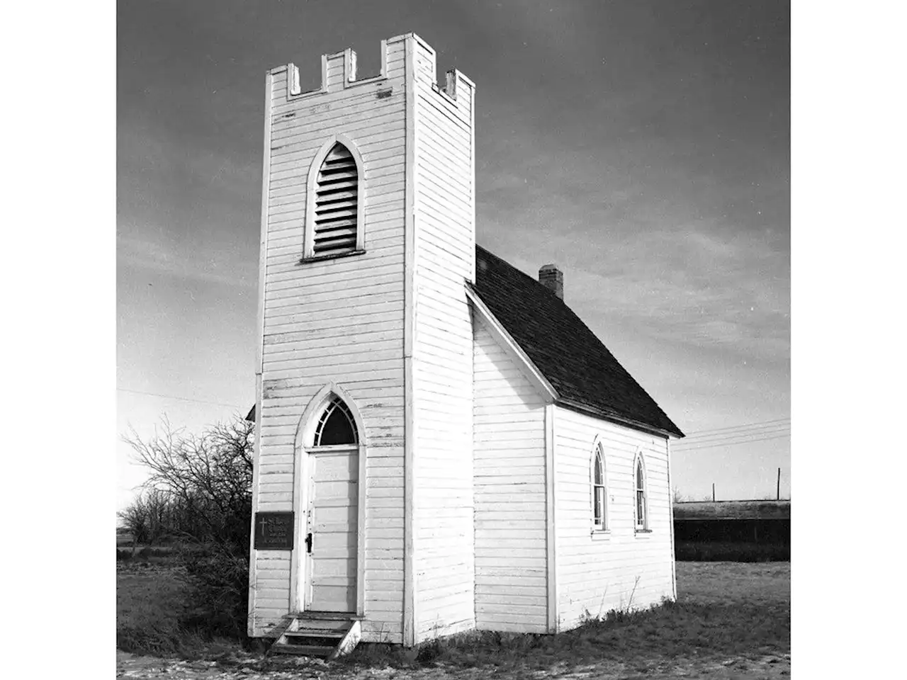 Saskatoon's smallest Anglican church in 1964