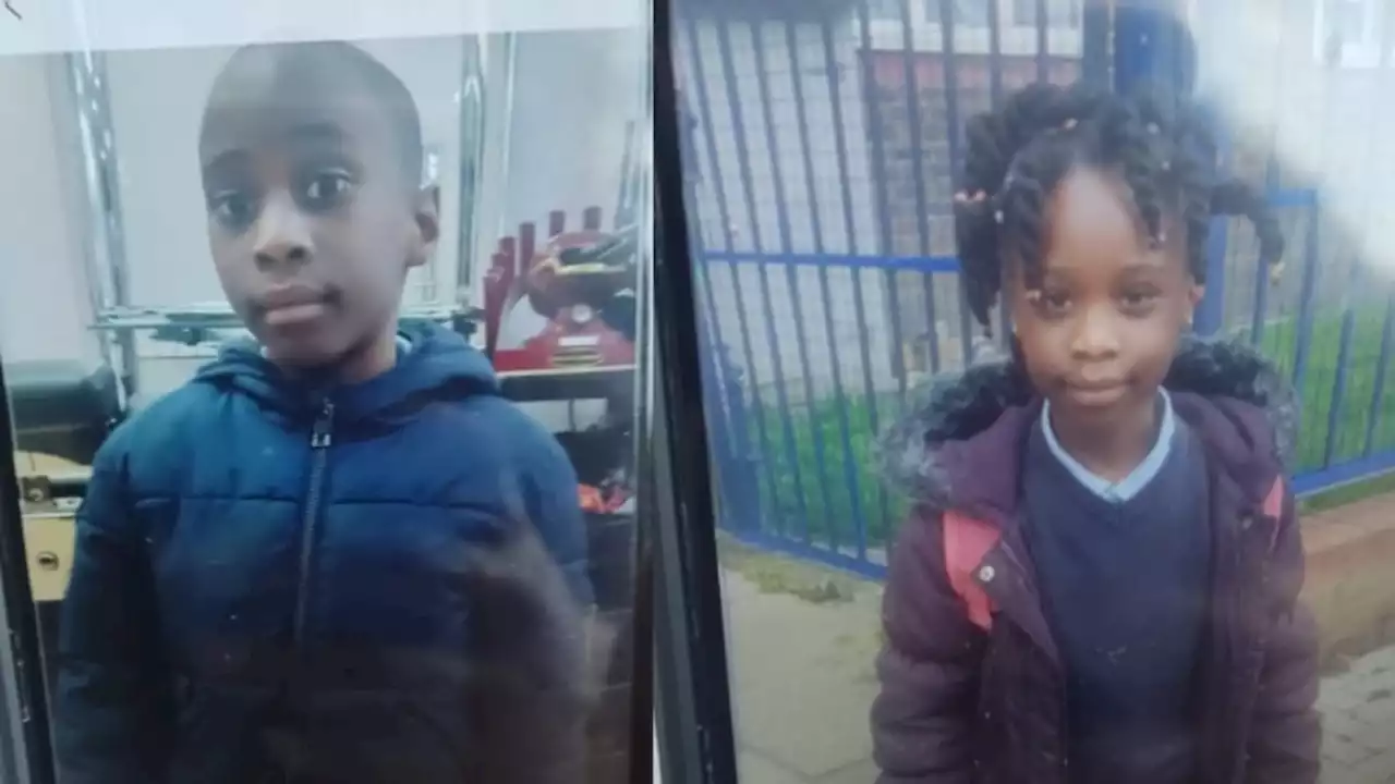 Family and community search for missing six-year-old twins