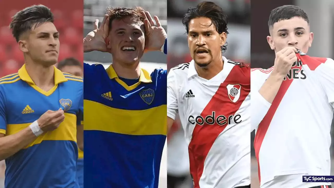 Las PROMESAS de Inferiores que pueden explotar en Boca y River durante el 2023 - TyC Sports