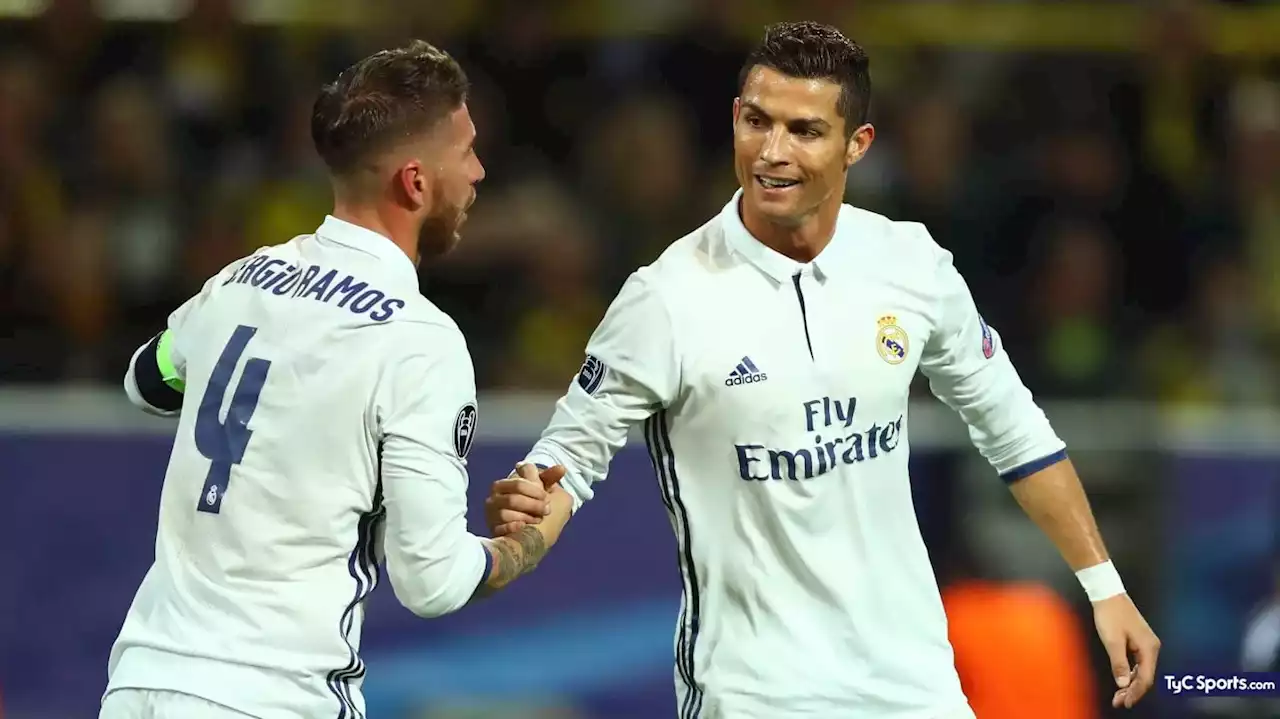 Un equipo busca volver a reunir a Cristiano Ronaldo y Sergio Ramos - TyC Sports