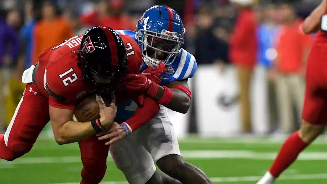 Quarterback Tyler Shough wills Texas Tech to win over Mississippi in Texas Bowl