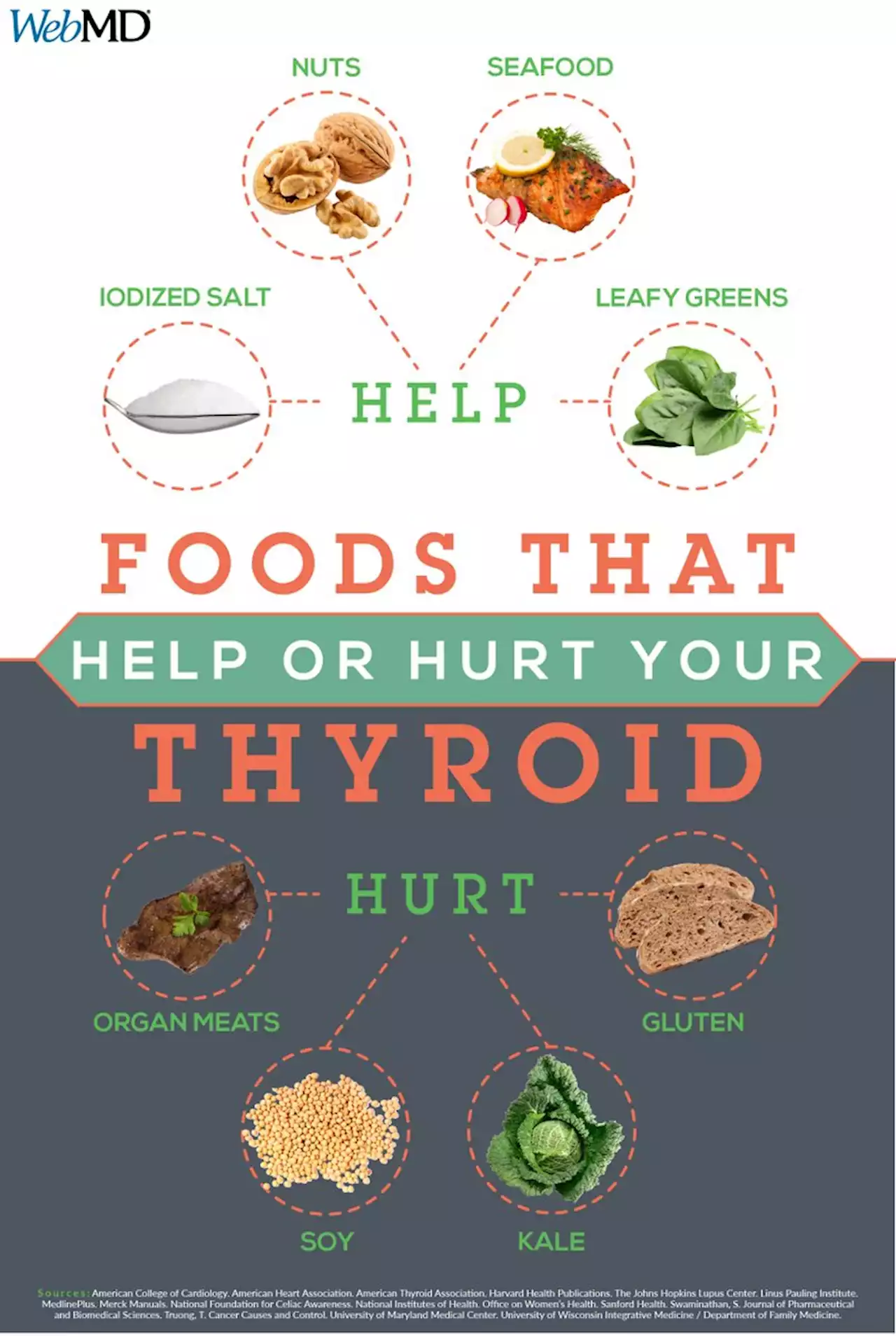 Foods that Help or Hurt Your Thyroid