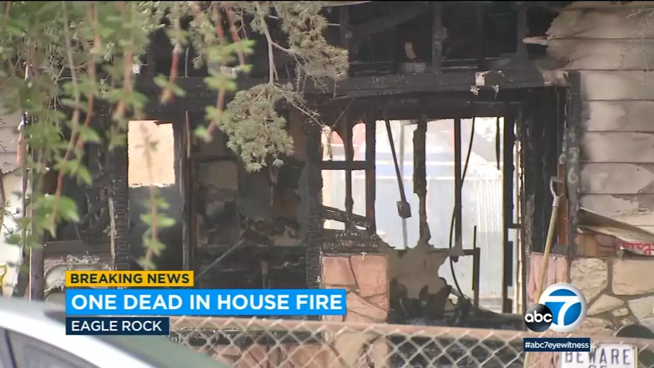 1 killed in Eagle Rock house fire