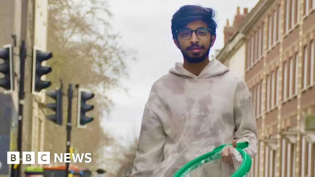 Bristol student plogger aims to clean 30 cities in 30 days