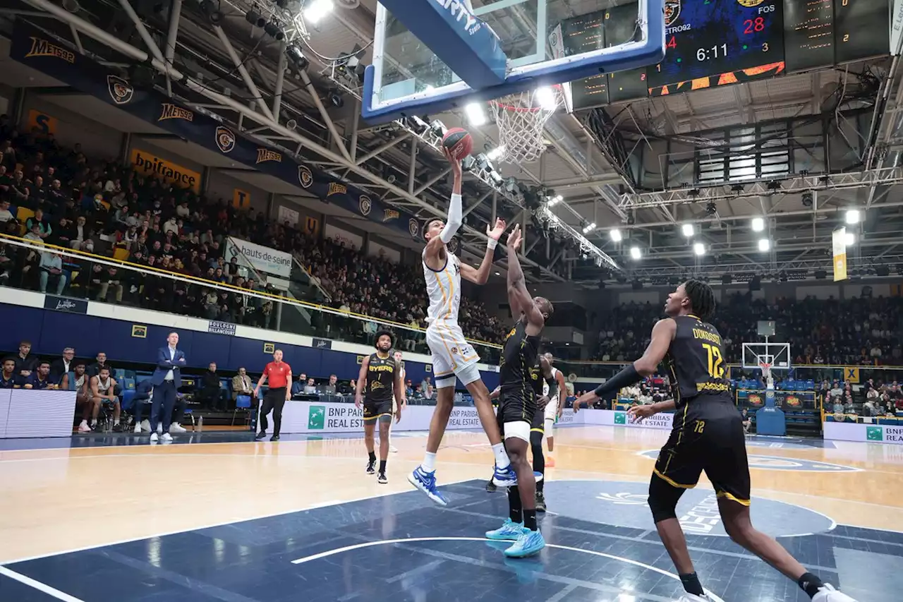 Soirée idéale pour les Metropolitans 92, seuls leaders de Betclic ÉLITE - BeBasket