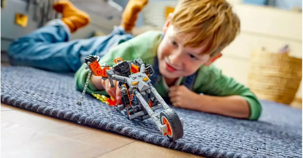 Ghost Rider Gets A Hellish Mech and Bike Upgrade with LEGO