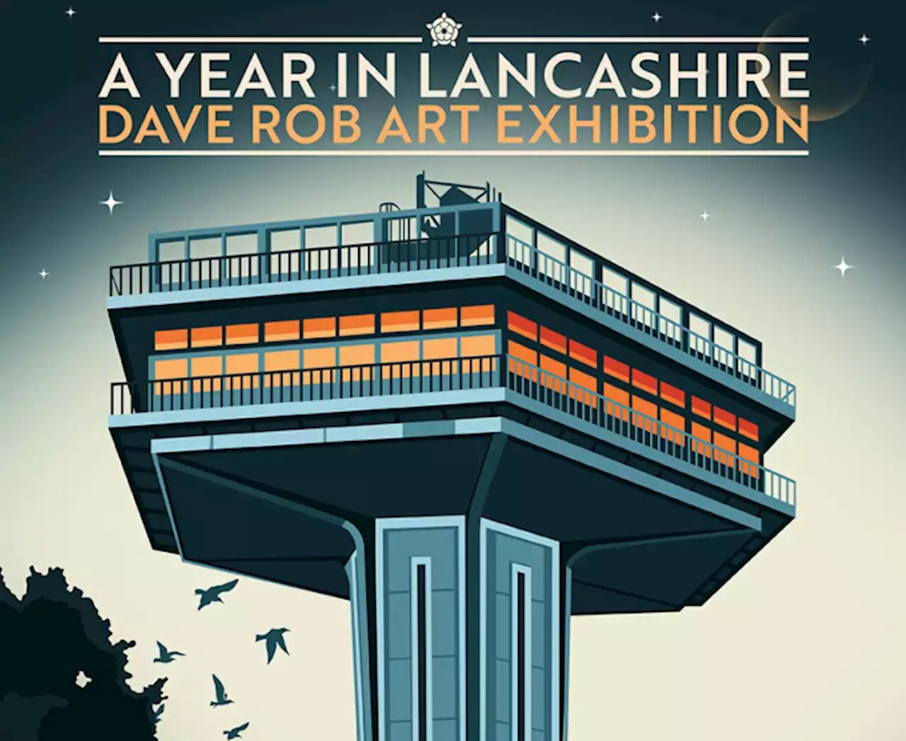 Illustrator David Robinson hosting Preston city centre exhibition