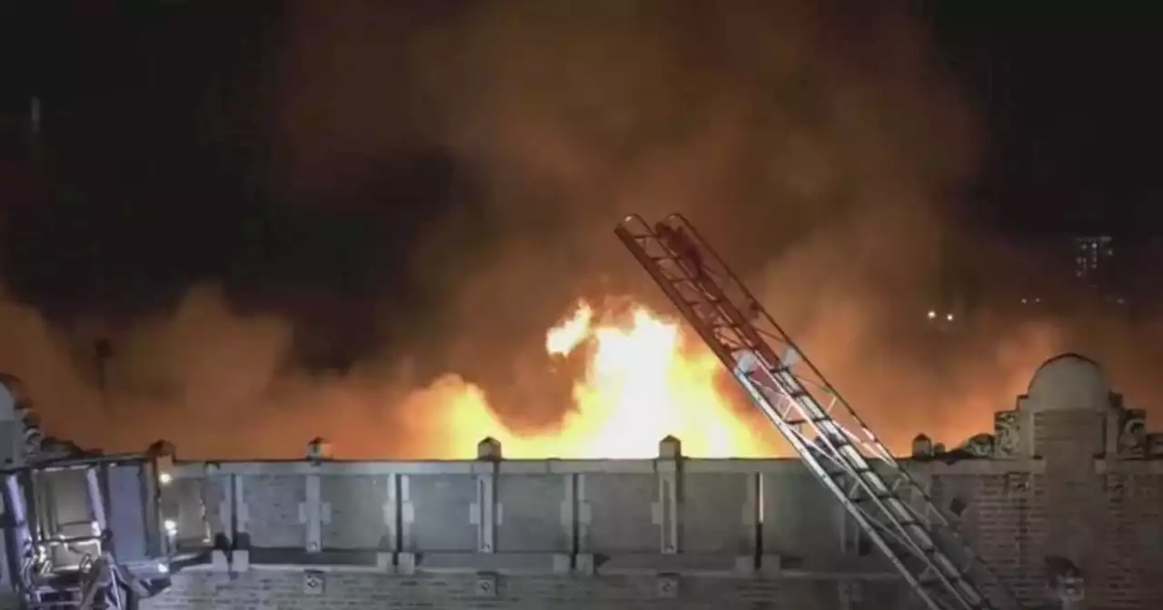 Fire tears through roof of Hamilton Heights apartment building, dozens displaced