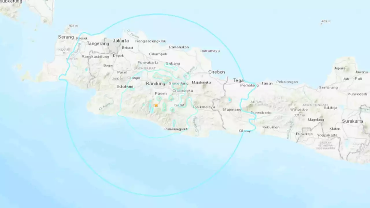 5.7-magnitude quake hits Indonesia's Java island: USGS