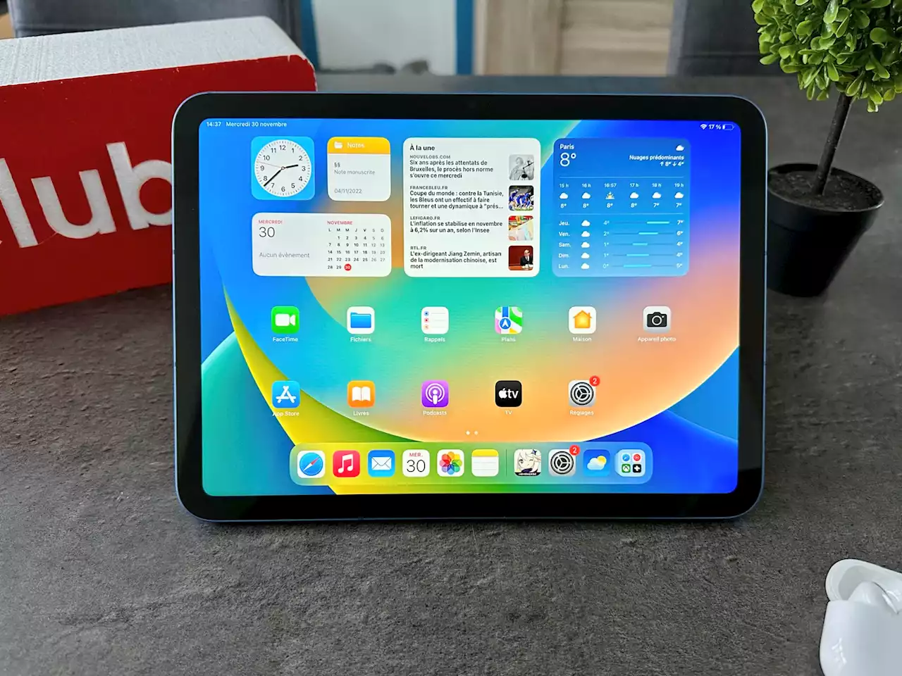 Test Apple iPad (2022) : des nouveautés, et des frustrations