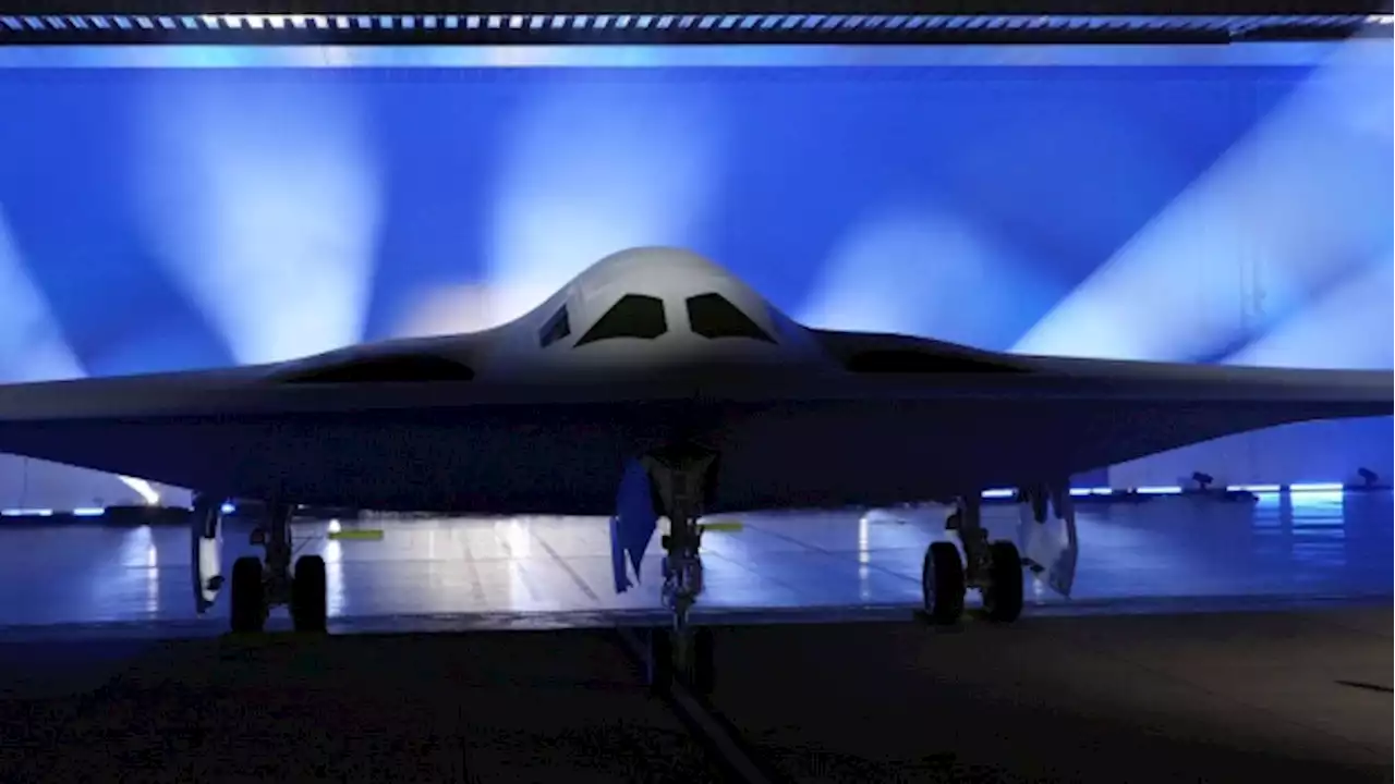 Pentagon debuts its new stealth bomber, the B-21 Raider