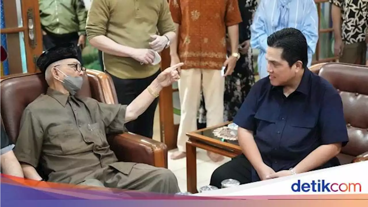 Bertemu Sesepuh Sunda di Bandung, Erick Thohir: Saya Pulang Kampung