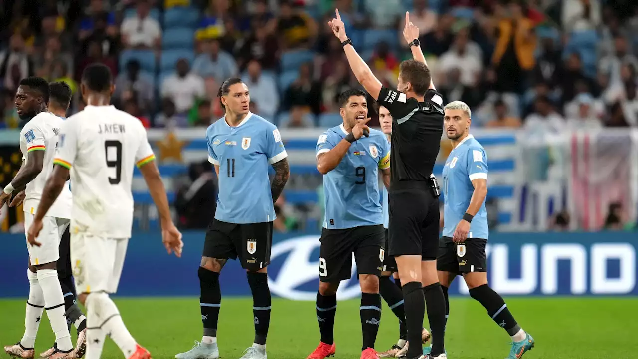 Suarez claims 'FIFA is always against Uruguay' with World Cup exit hinging on penalty snubs