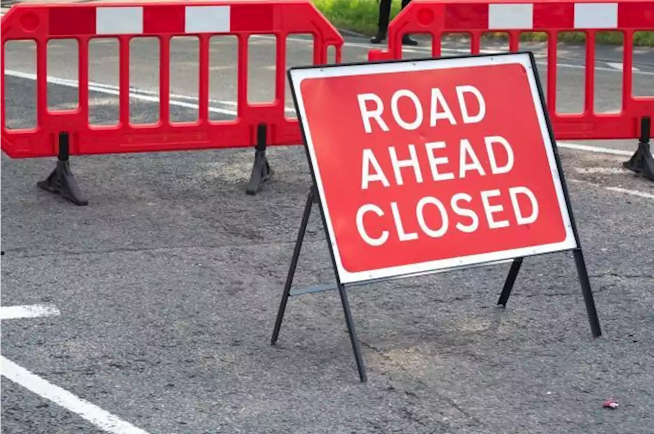 Two roads closed due to suspected gas leak