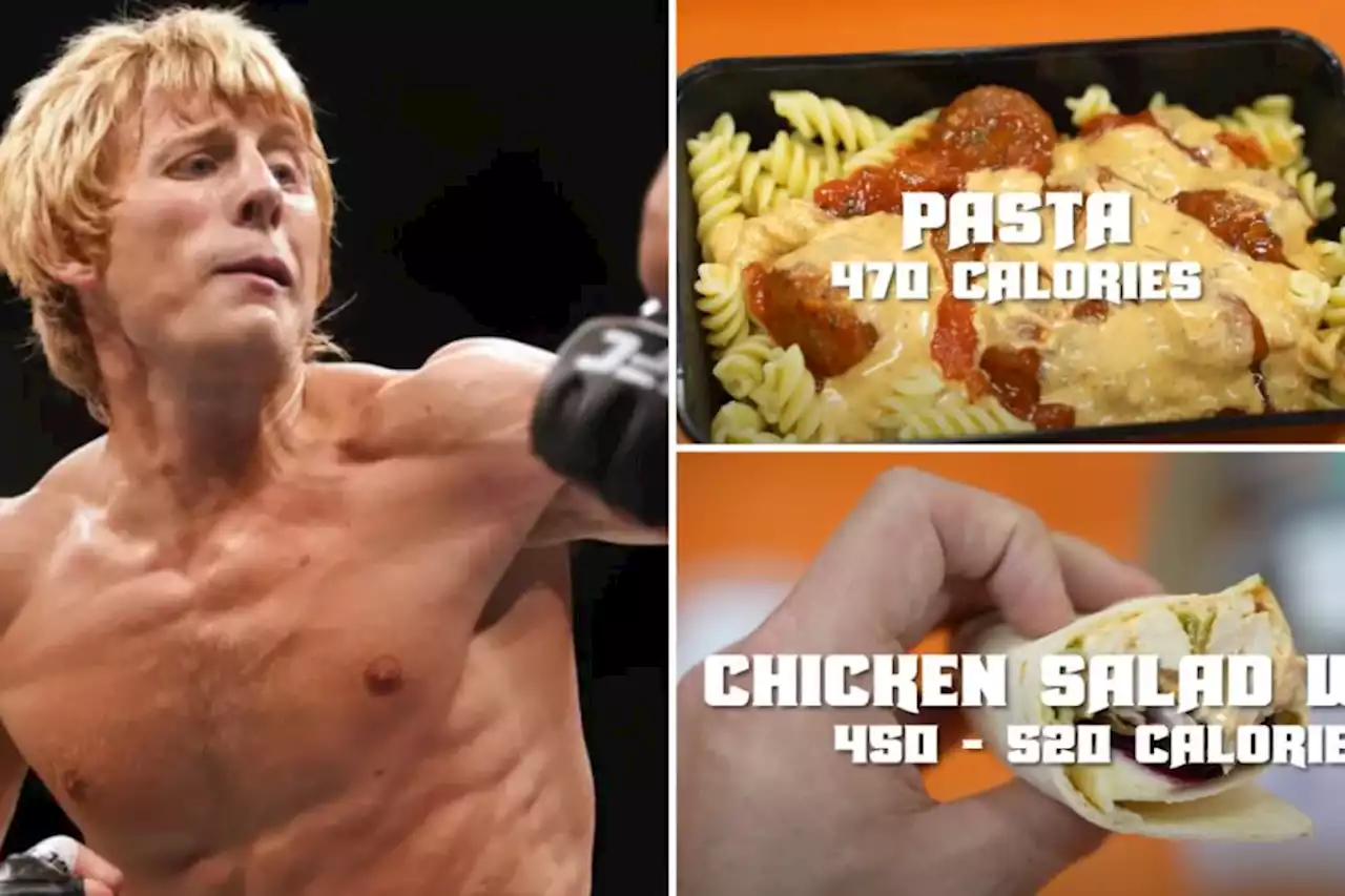 UFC star Paddy The Baddy reveals exactly what he eats to lose weight