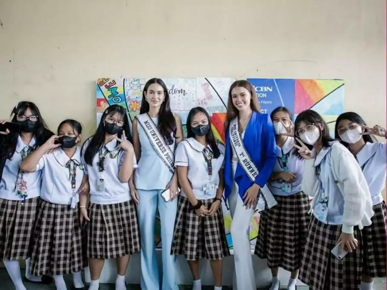 Miss Universe Philippines winners advocate for menstrual health