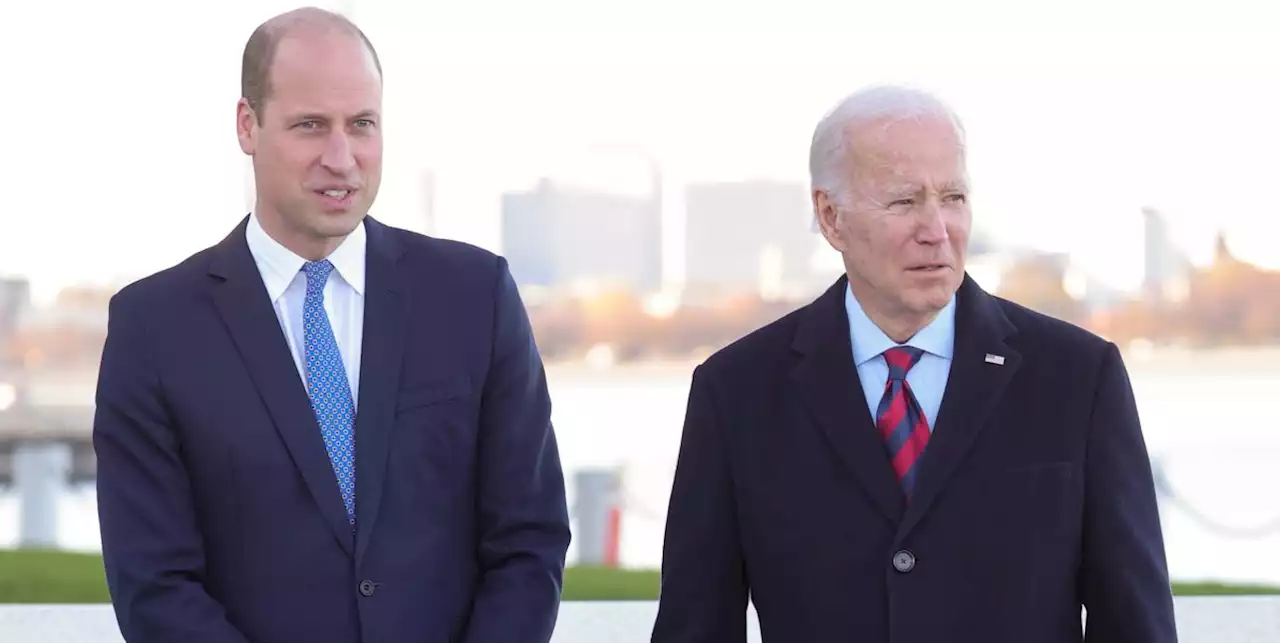 Prince William Meets with President Joe Biden During Trip to Boston