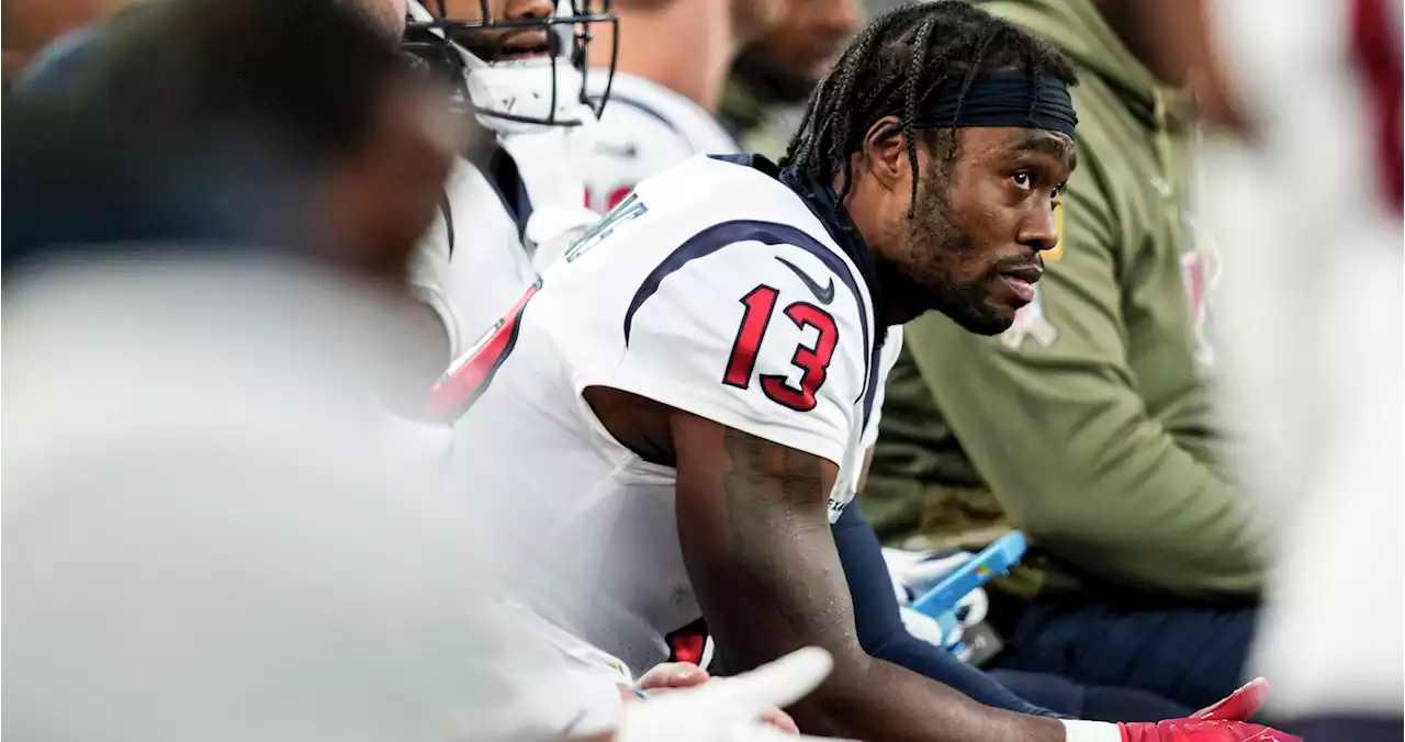 Texans' Brandin Cooks ruled out vs. Browns with calf injury