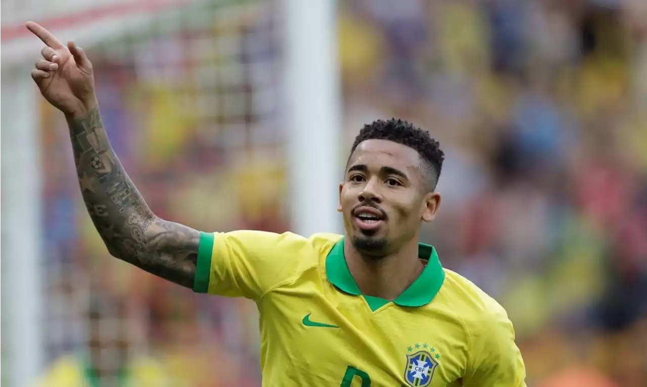 Gabriel Jesus já sofria com problema no joelho no Arsenal antes de ir para a Copa do Mundo