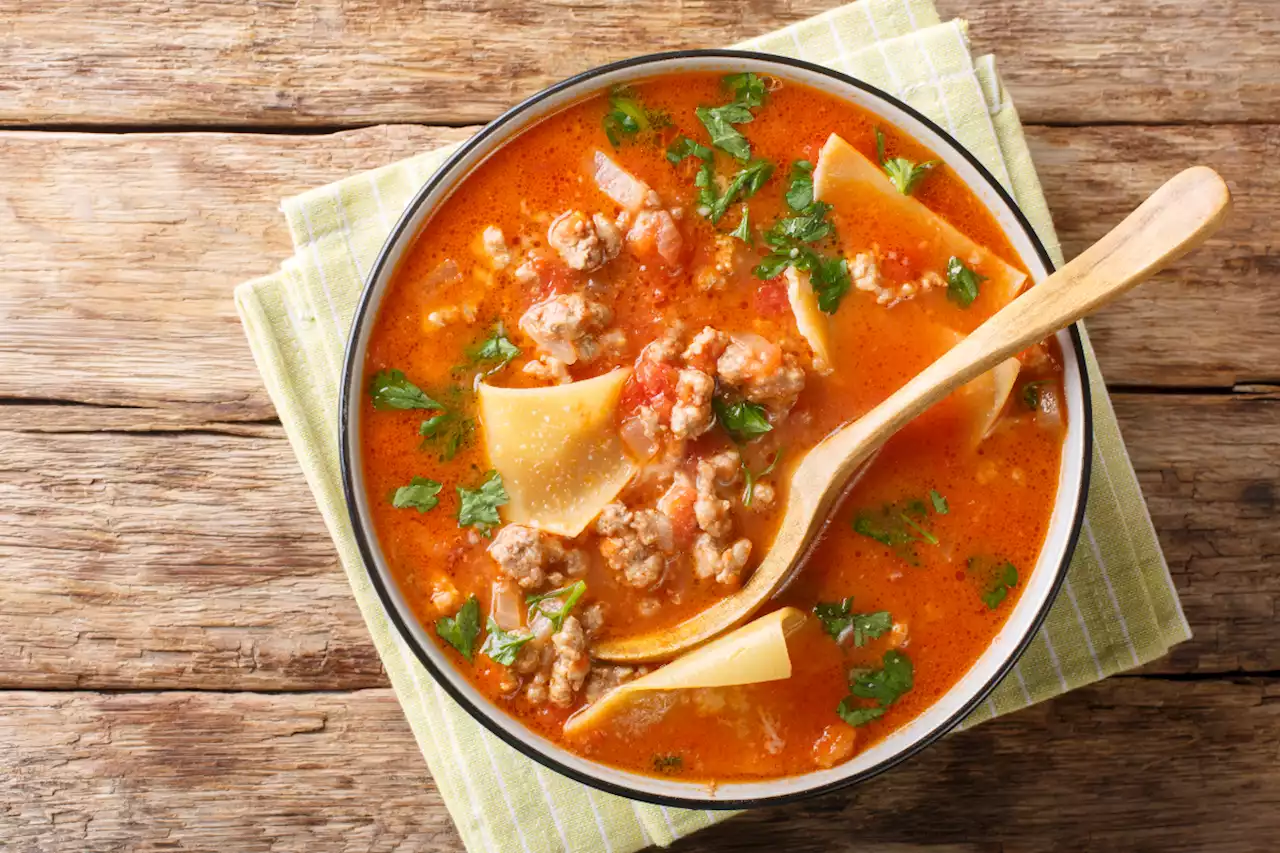 Lasagna Soup Is So Much Easier Than Baking A Lasagna—But Just As Comforting