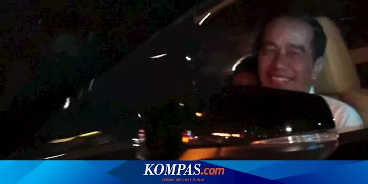 Malam-malam Presiden Jokowi Keliling Kota Solo, Sempat Sapa Warga di Kawasan Balai Kota