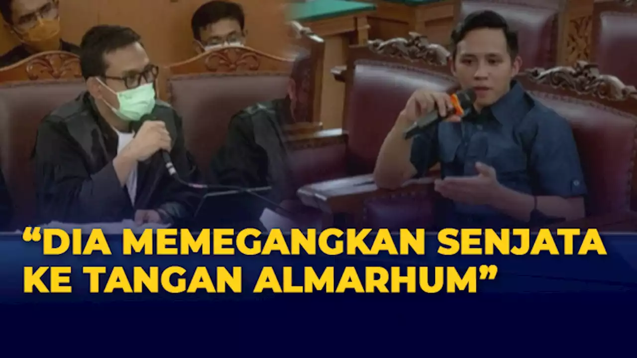 [FULL] Jawaban Richard Eliezer saat Ditanya Jaksa, dari Senjata Sambo hingga Mimpi Bertemu Yosua