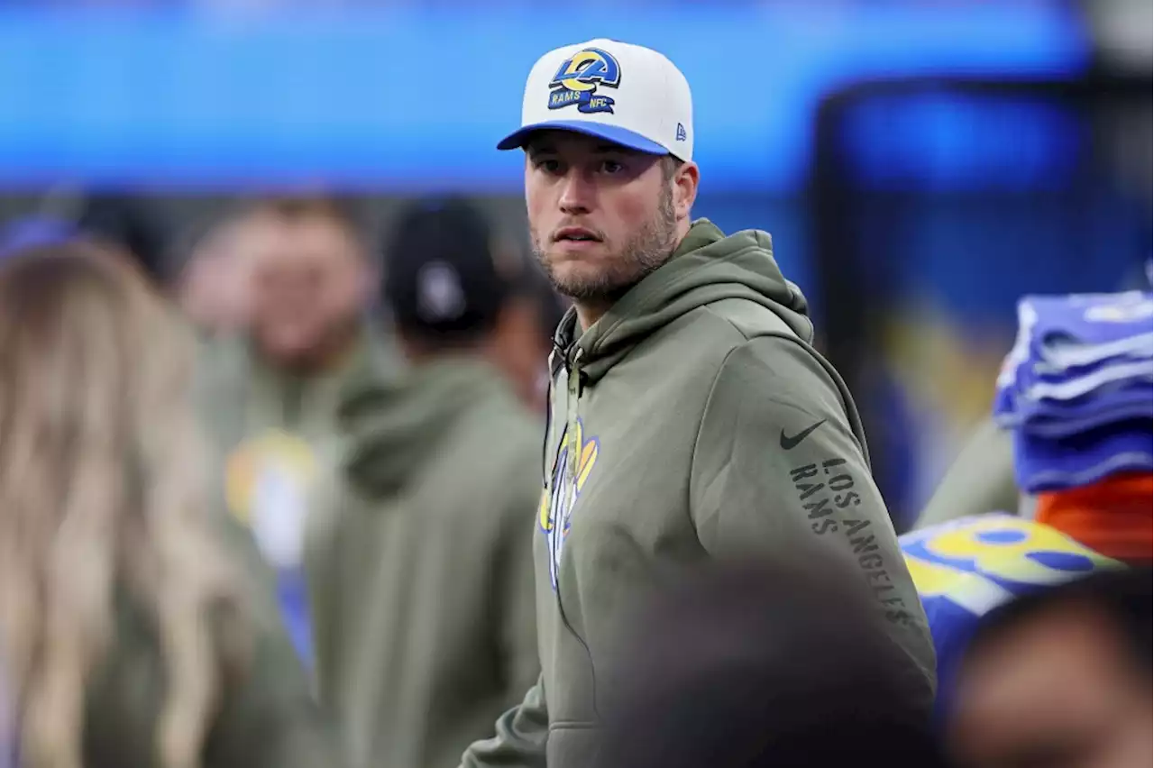 Rams QB Matthew Stafford placed on IR, putting season in jeopardy