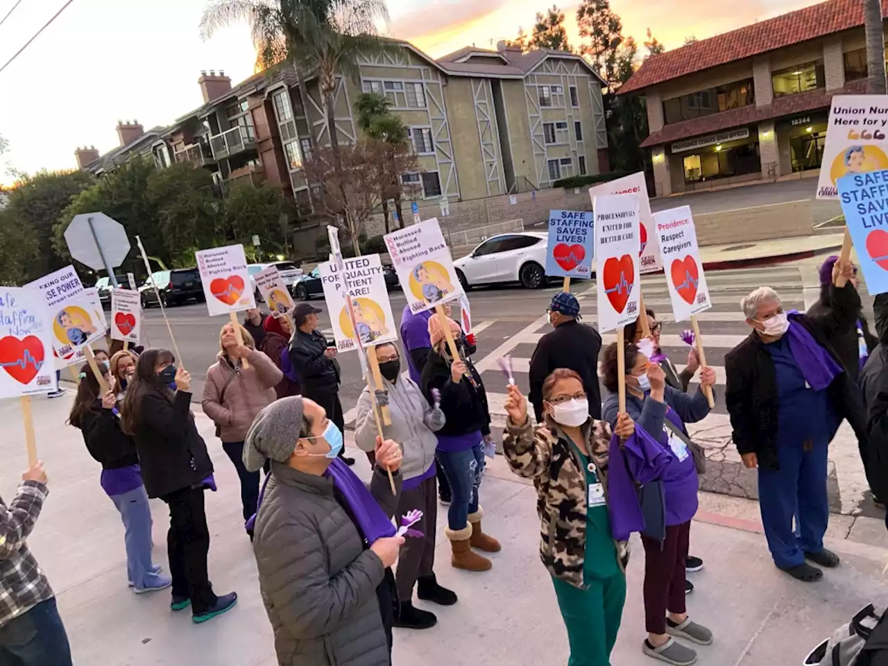 Workers at Tarzana medical center vote yes on strike