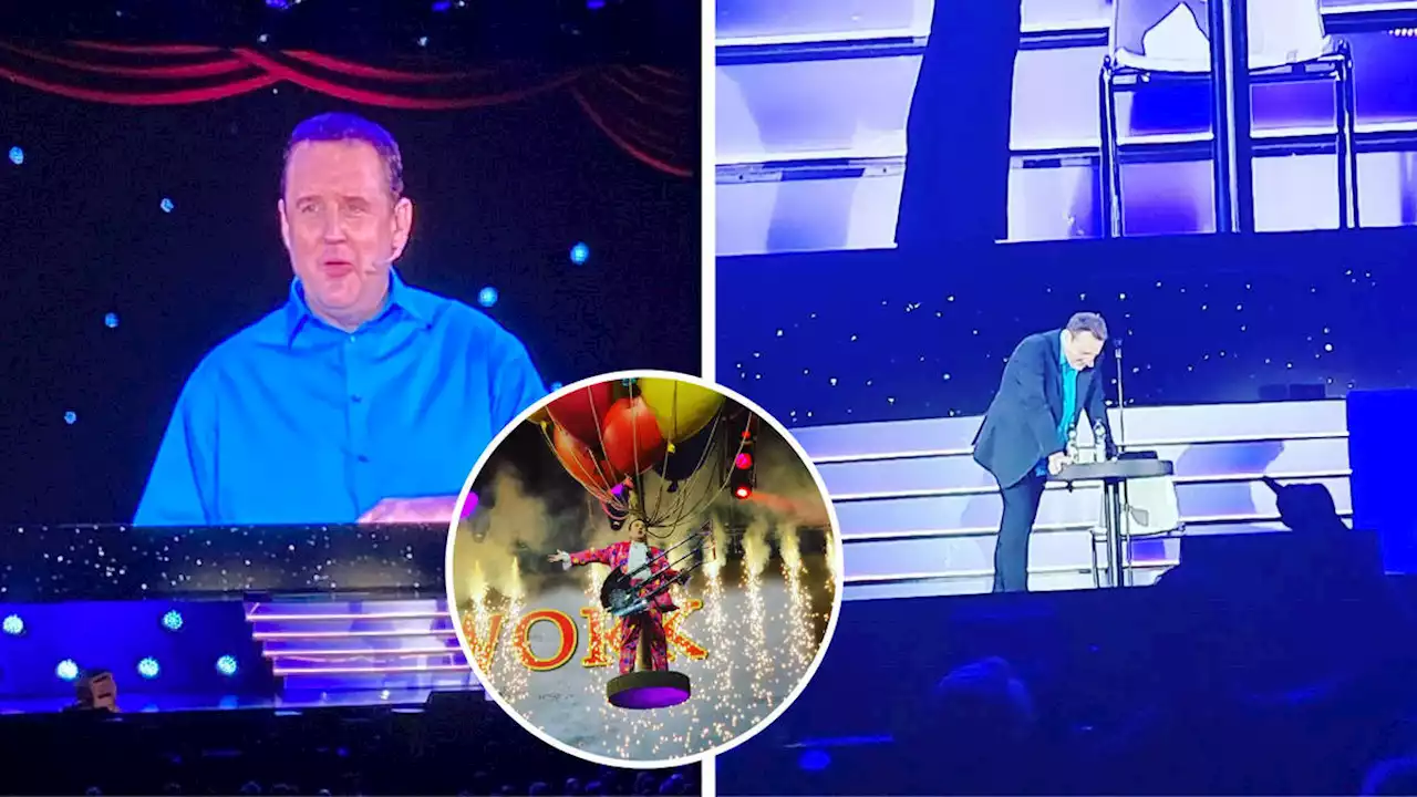 Peter Kay moved to tears by standing ovation as he opens first tour in 12 years