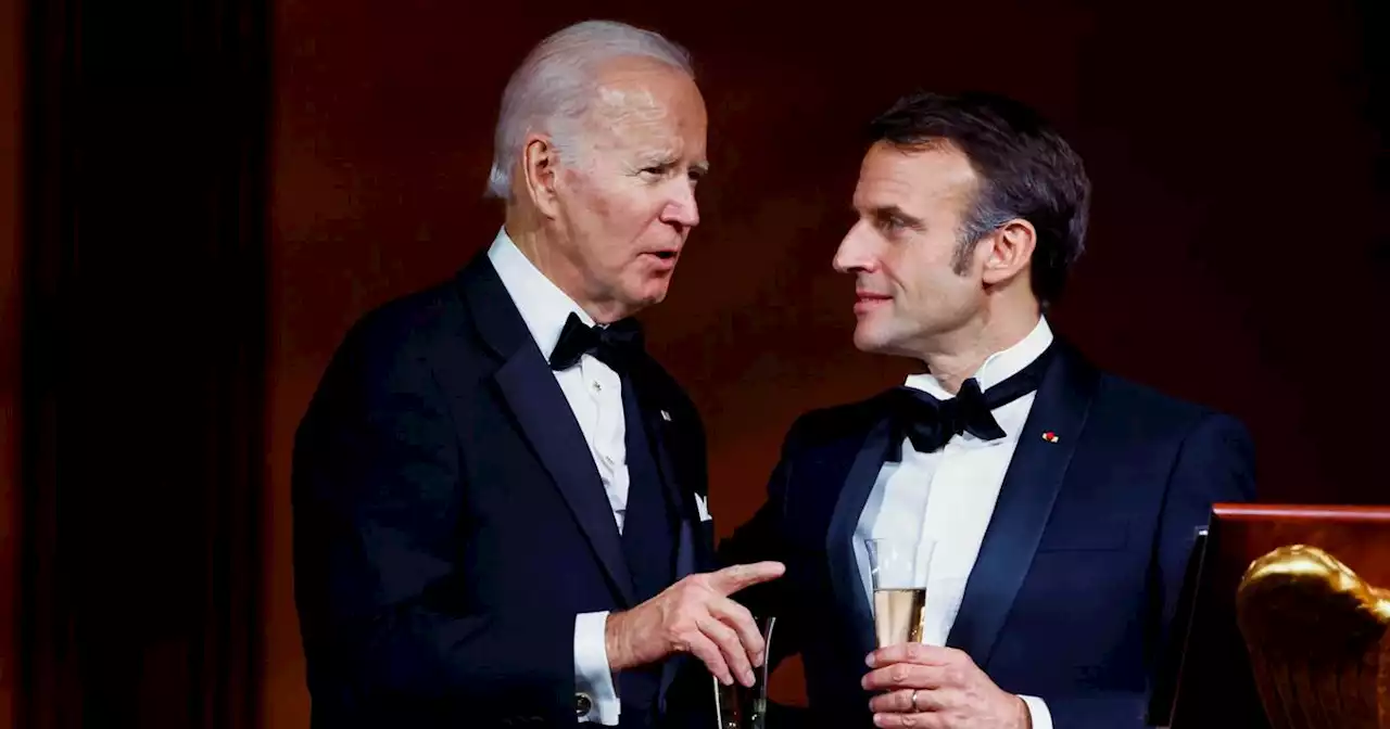 Montre Lip, pull Saint James, coupe Cristofle... Dans ses cadeaux à Biden, Macron promeut le «made in France»