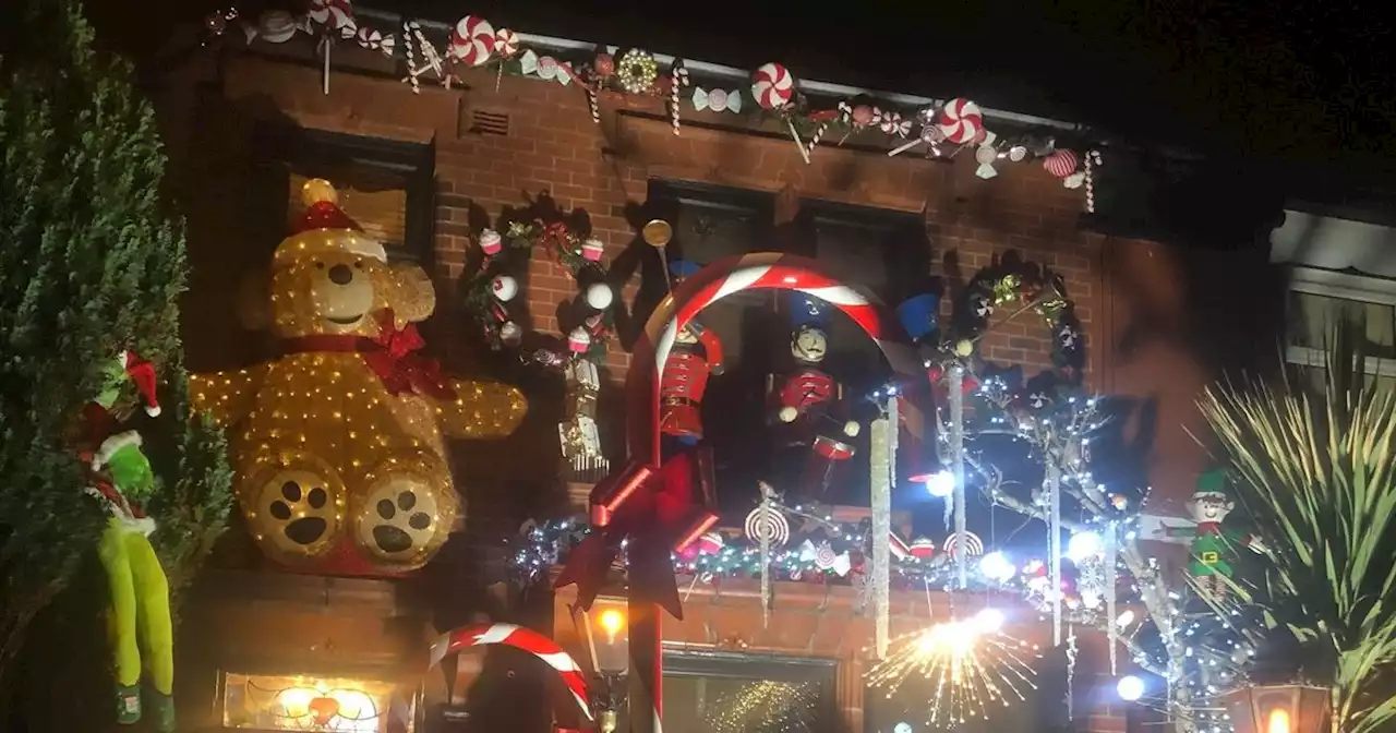 Christmas-lover's spectacular decorations have people visiting from miles around