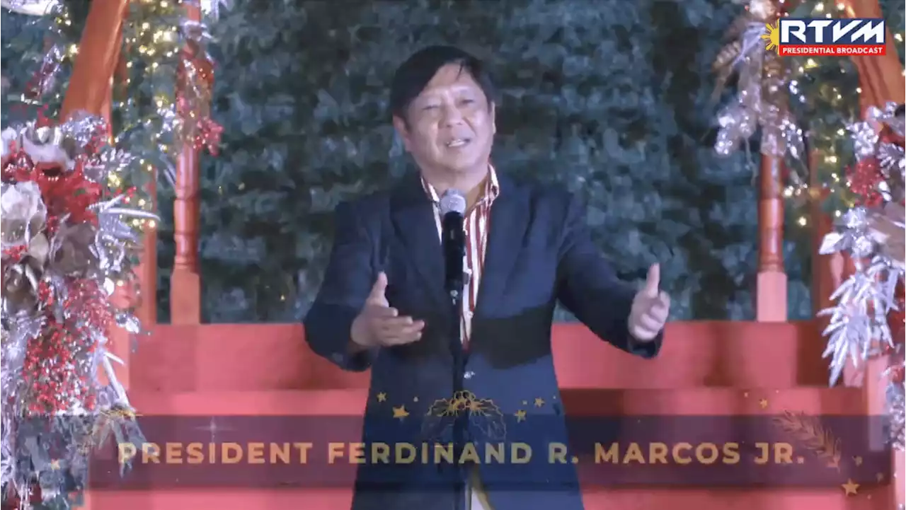 Marcos says gov't did 'everything' so every child feels Christmas