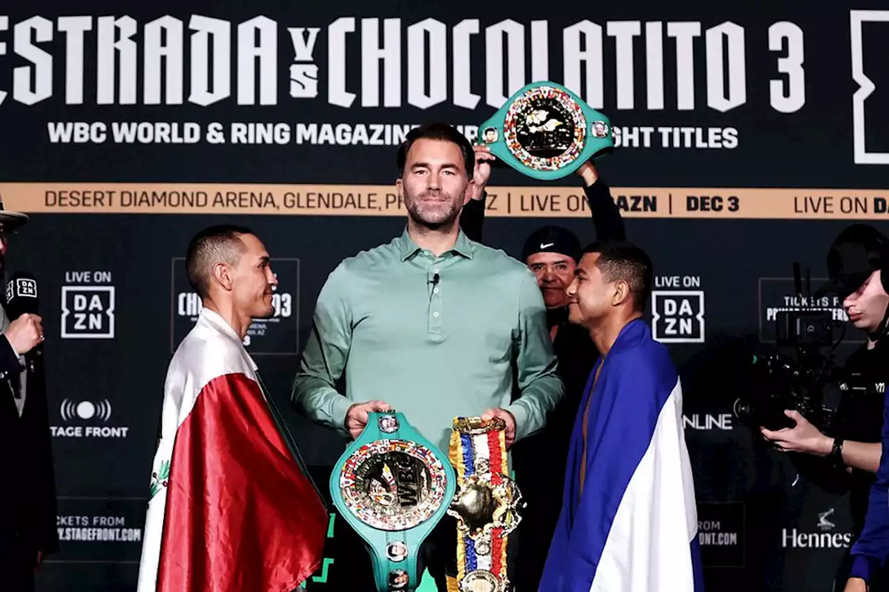 Gallo Estrada y Chocolatito González vencen sin problema a la báscula y todo está listo para la trilogía