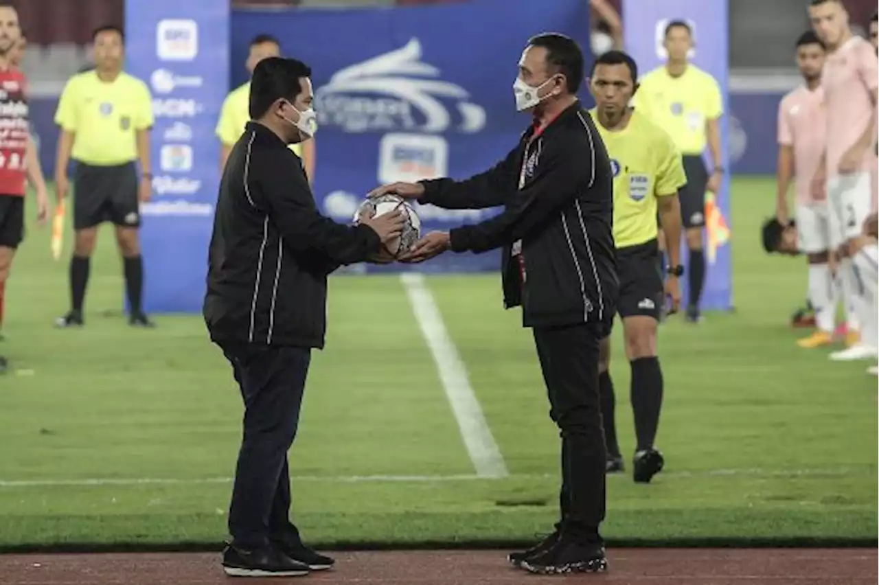 Erick Thohir Siap Maju Bursa Ketum PSSI Gantikan Iwan Bule