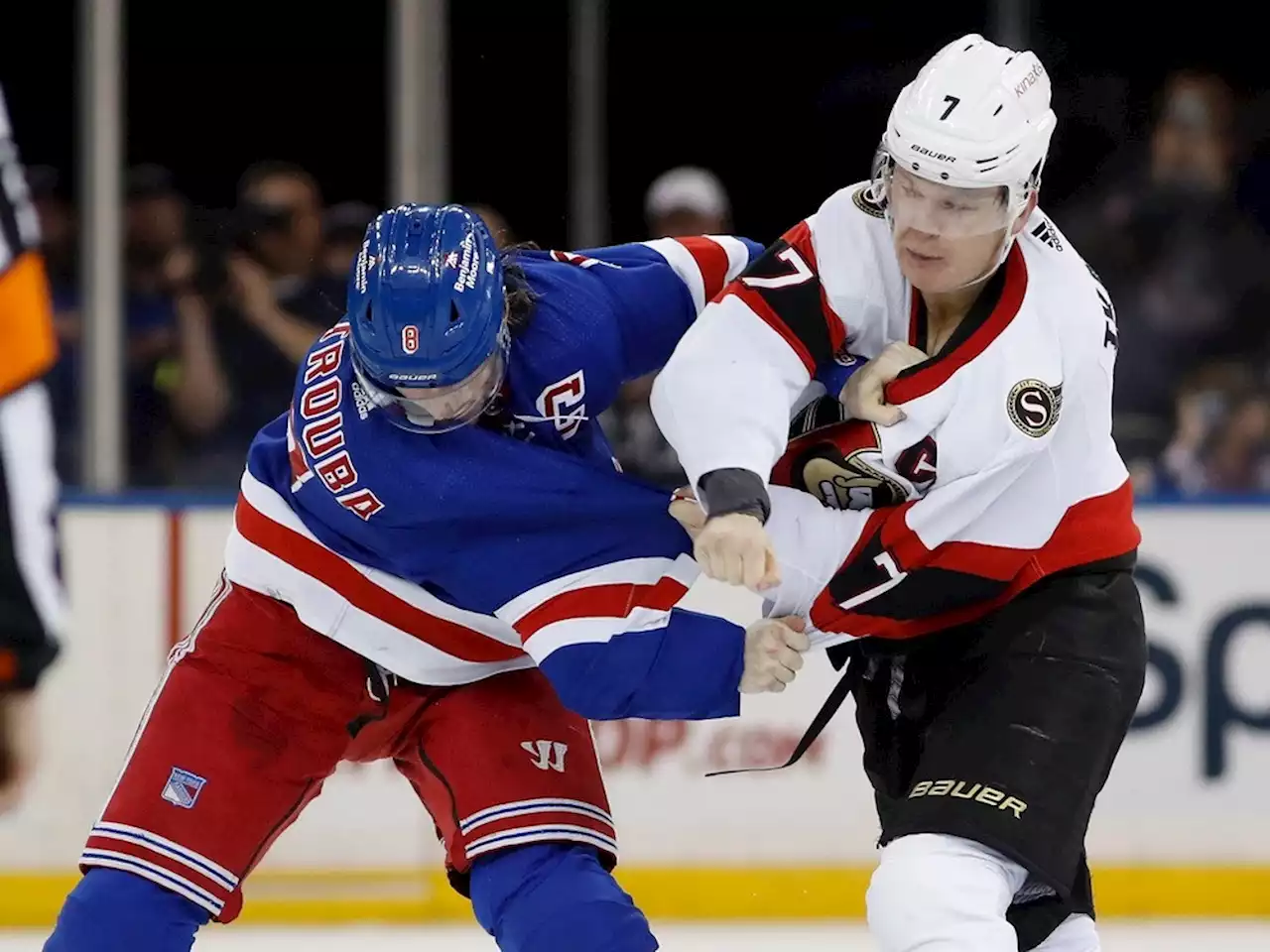 AYE, CAPTAIN: Brady Tkachuk carries spirited Ottawa Senators team to comeback victory against New York Rangers