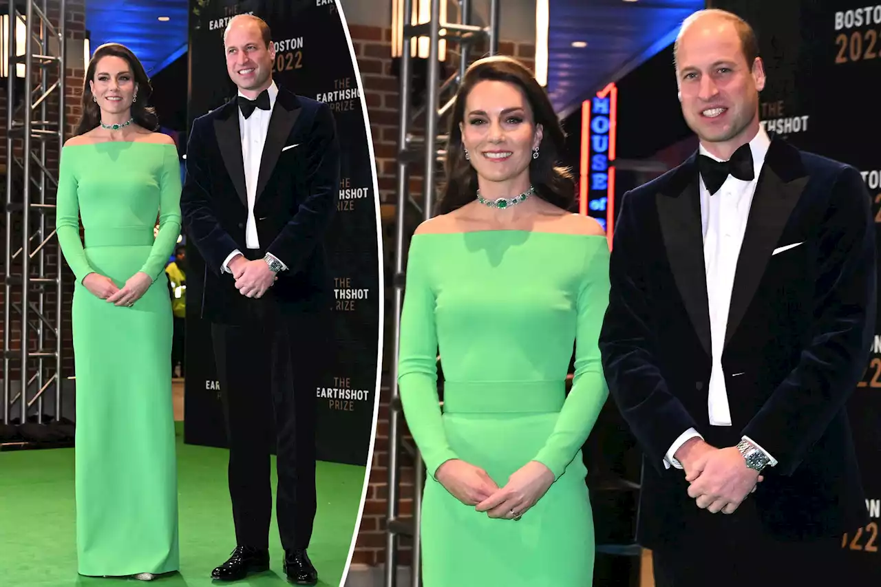 Kate Middleton wears Diana’s emerald choker at Boston’s Earthshot Prize 2022