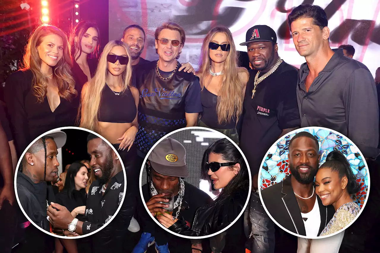 Leonardo DiCaprio, Kim Kardashian and more party at ‘epic’ Art Basel bash