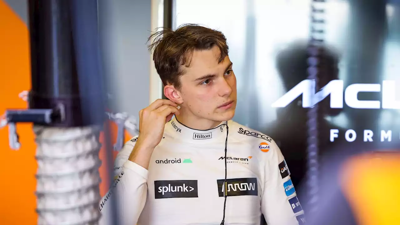 Oscar Piastri completes final 2022 test with McLaren: 'My neck is pretty sore'