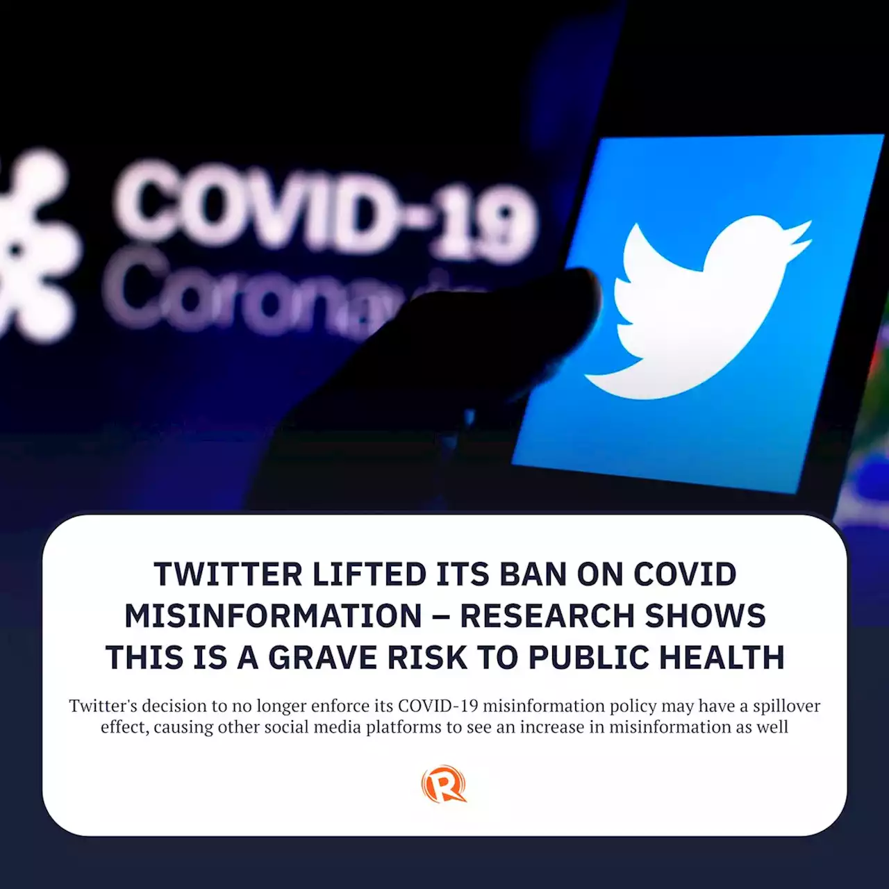 Twitter lifted its ban on COVID misinformation – research shows this is a grave risk to public health