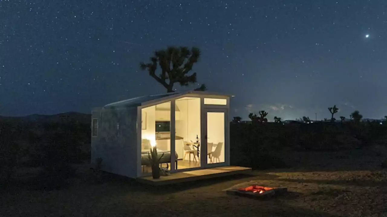 This Sleek Tiny Home Can Be Built on Your Property in About an Hour