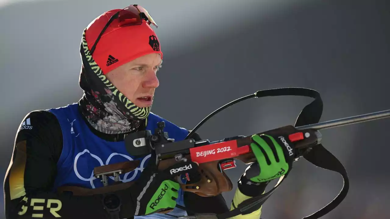 Biathlet Rees starker Dritter hinter Norweger-Doppel